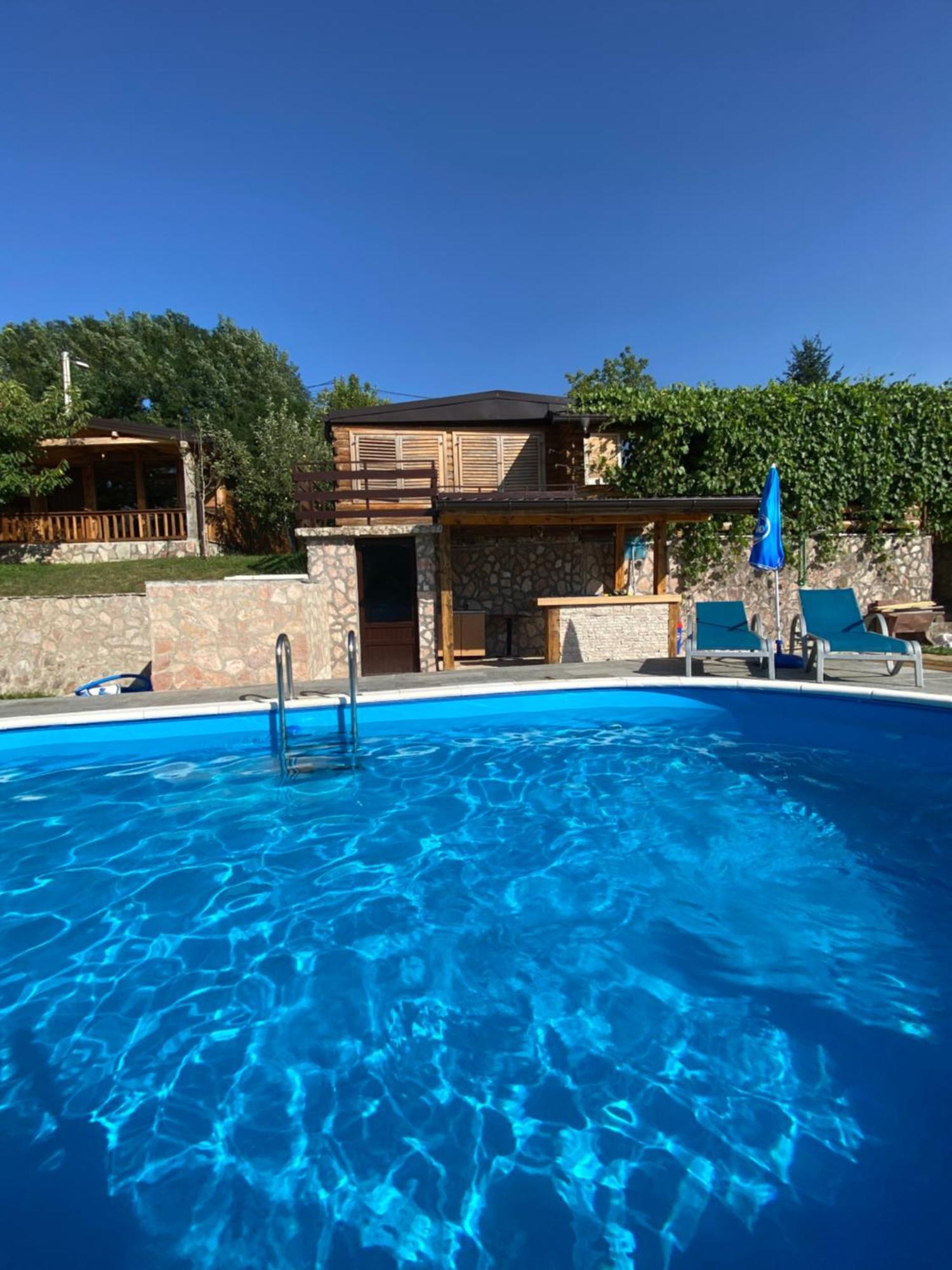 Jablanica Rustic Heaven Ostrozac Cottage Houses מראה חיצוני תמונה